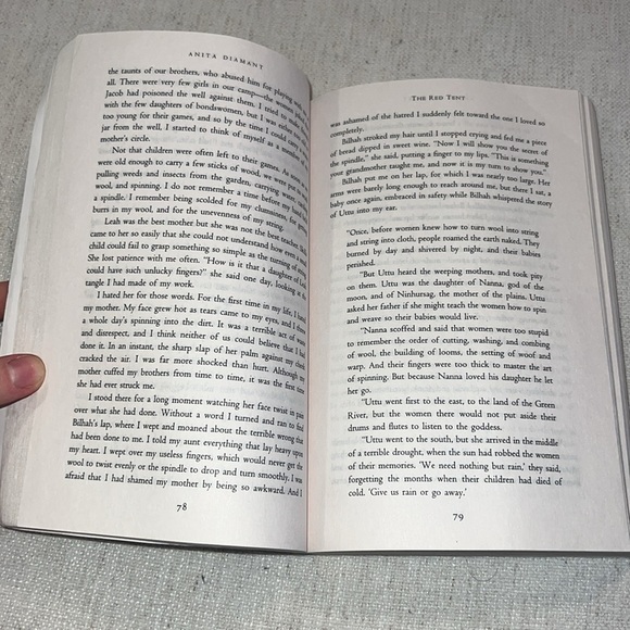 The Red Tent by Anita Diamant book used condition soft cover read novel - Picture 4 of 5